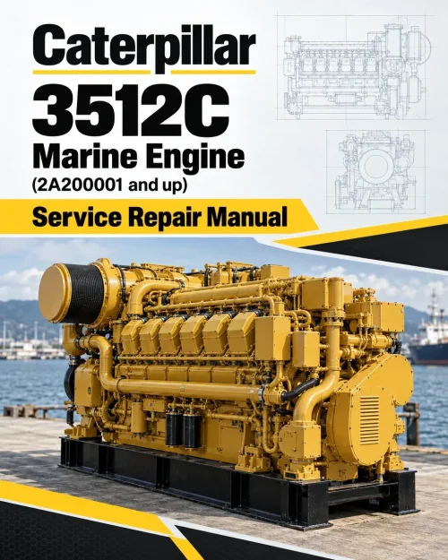 Caterpillar CAT 3512C Marine Engine Service Repair Manual (2A200001 and up) Caterpillar CAT 3512C Marine Engine Service Repair Manual (2A200001 and up)
