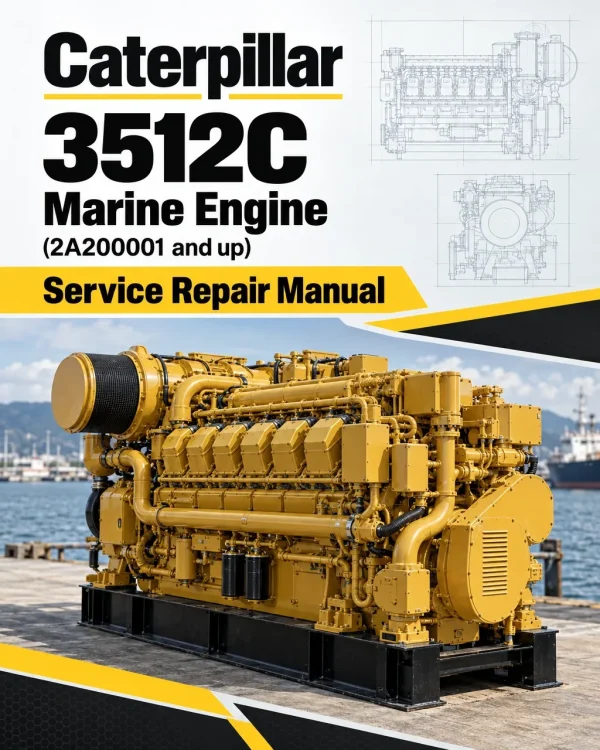 Caterpillar CAT 3512C Marine Engine Service Repair Manual (2A200001 and up) Caterpillar CAT 3512C Marine Engine Service Repair Manual (2A200001 and up)