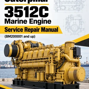 Caterpillar CAT 3512C Marine Engine Service Repair Manual (BM200001 and up) Caterpillar CAT 3512C Marine Engine Service Repair Manual (BM200001 and up)