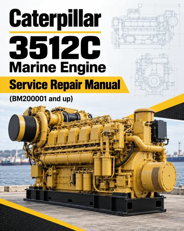 Caterpillar CAT 3512C Marine Engine Service Repair Manual (BM200001 and up) Caterpillar CAT 3512C Marine Engine Service Repair Manual (BM200001 and up)