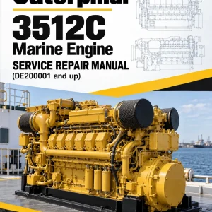 Caterpillar CAT 3512C Marine Engine Service Repair Manual (DE200001 and up) Caterpillar CAT 3512C Marine Engine Service Repair Manual (DE200001 and up)