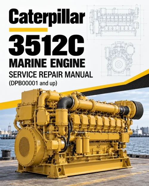 Caterpillar CAT 3512C Marine Engine Service Repair Manual (DPB00001 and up) Caterpillar CAT 3512C Marine Engine Service Repair Manual (DPB00001 and up)
