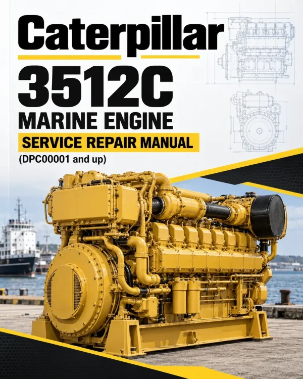 Caterpillar CAT 3512C Marine Engine Service Repair Manual (DPC00001 and up) Caterpillar CAT 3512C Marine Engine Service Repair Manual (DPC00001 and up)