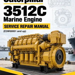Caterpillar CAT 3512C Marine Engine Service Repair Manual (E3W00001 and up) Caterpillar CAT 3512C Marine Engine Service Repair Manual (E3W00001 and up)