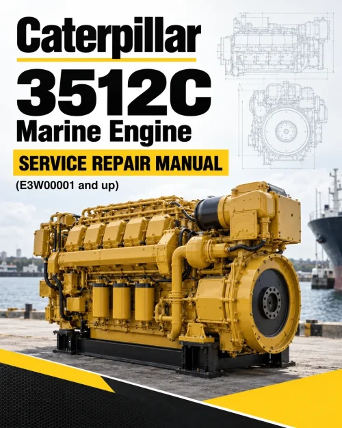 Caterpillar CAT 3512C Marine Engine Service Repair Manual (E3W00001 and up) Caterpillar CAT 3512C Marine Engine Service Repair Manual (E3W00001 and up)