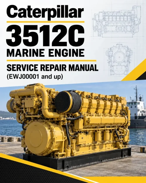 Caterpillar CAT 3512C Marine Engine Service Repair Manual (EWJ00001 and up) Caterpillar CAT 3512C Marine Engine Service Repair Manual (EWJ00001 and up)