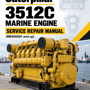 Caterpillar CAT 3512C Marine Engine Service Repair Manual (MB300001 and up) Caterpillar CAT 3512C Marine Engine Service Repair Manual (MB300001 and up)