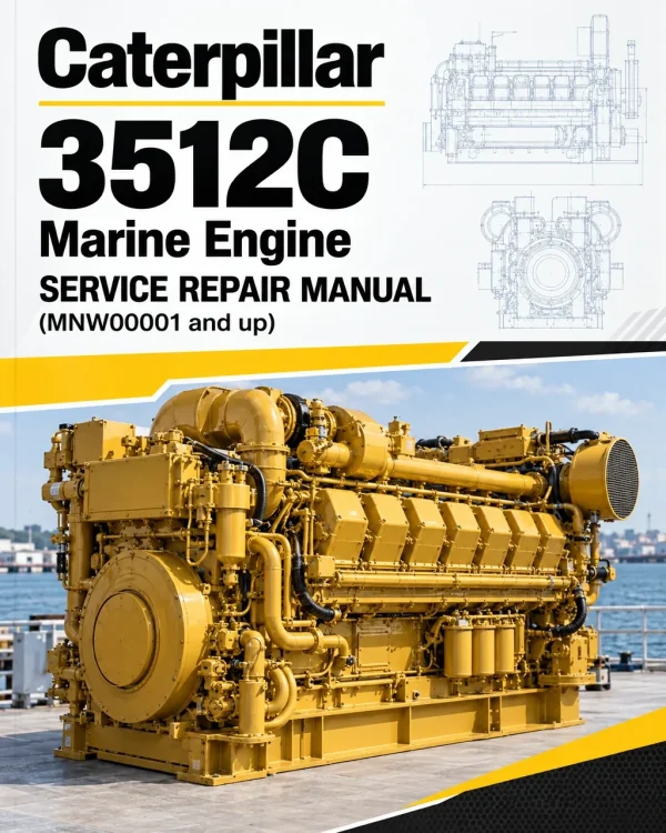 Caterpillar CAT 3512C Marine Engine Service Repair Manual (MNW00001 and up) Caterpillar CAT 3512C Marine Engine Service Repair Manual (MNW00001 and up)