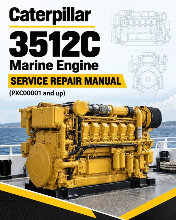 Caterpillar CAT 3512C Marine Engine Service Repair Manual (PXC00001 and up) Caterpillar CAT 3512C Marine Engine Service Repair Manual (PXC00001 and up)
