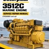 Caterpillar CAT 3512C Marine Engine Service Repair Manual (PXG00001 and up) Caterpillar CAT 3512C Marine Engine Service Repair Manual (PXG00001 and up)
