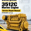 Caterpillar CAT 3512C Marine Engine Service Repair Manual (PXW00001 and up) Caterpillar CAT 3512C Marine Engine Service Repair Manual (PXW00001 and up)