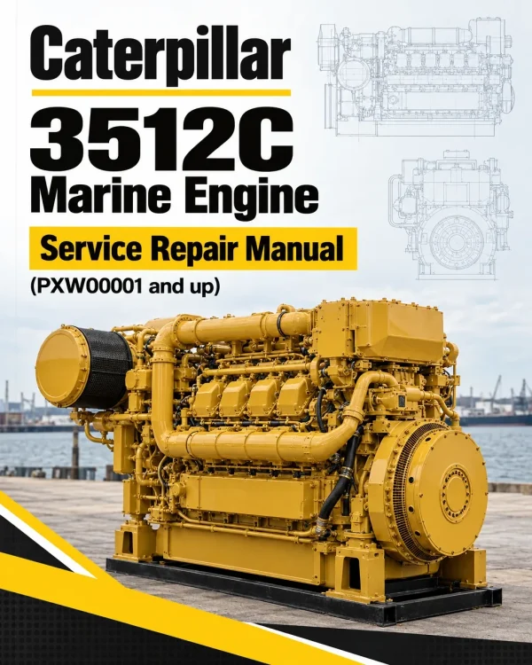 Caterpillar CAT 3512C Marine Engine Service Repair Manual (PXW00001 and up) Caterpillar CAT 3512C Marine Engine Service Repair Manual (PXW00001 and up)
