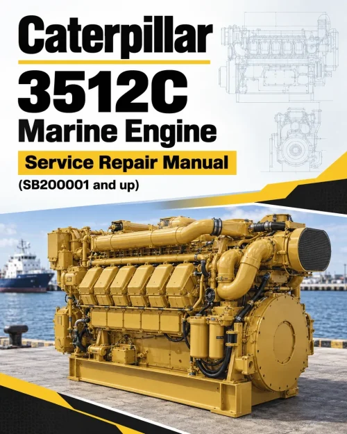 Caterpillar CAT 3512C Marine Engine Service Repair Manual (SB200001 and up) Caterpillar CAT 3512C Marine Engine Service Repair Manual (SB200001 and up)
