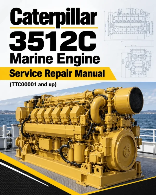 Caterpillar CAT 3512C Marine Engine Service Repair Manual (TTC00001 and up) Caterpillar CAT 3512C Marine Engine Service Repair Manual (TTC00001 and up)