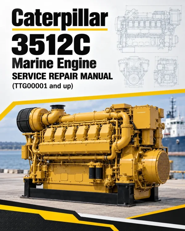 Caterpillar CAT 3512C Marine Engine Service Repair Manual (TTG00001 and up) Caterpillar CAT 3512C Marine Engine Service Repair Manual (TTG00001 and up)