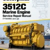 Caterpillar CAT 3512C Marine Engine Service Repair Manual (TTX00001 and up) Caterpillar CAT 3512C Marine Engine Service Repair Manual (TTX00001 and up)