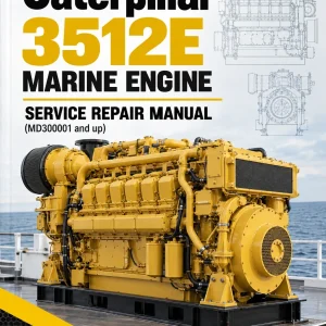 Caterpillar CAT 3512E Marine Engine Service Repair Manual (MD300001 and up) Caterpillar CAT 3512E Marine Engine Service Repair Manual (MD300001 and up)