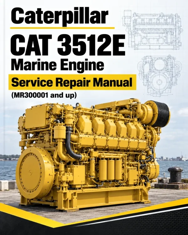 Caterpillar CAT 3512E Marine Engine Service Repair Manual (MR300001 and up) Caterpillar CAT 3512E Marine Engine Service Repair Manual (MR300001 and up)