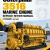 Caterpillar CAT 3516 Marine Engine Service Repair Manual (72Z00001 and up) Caterpillar CAT 3516 Marine Engine Service Repair Manual (72Z00001 and up)