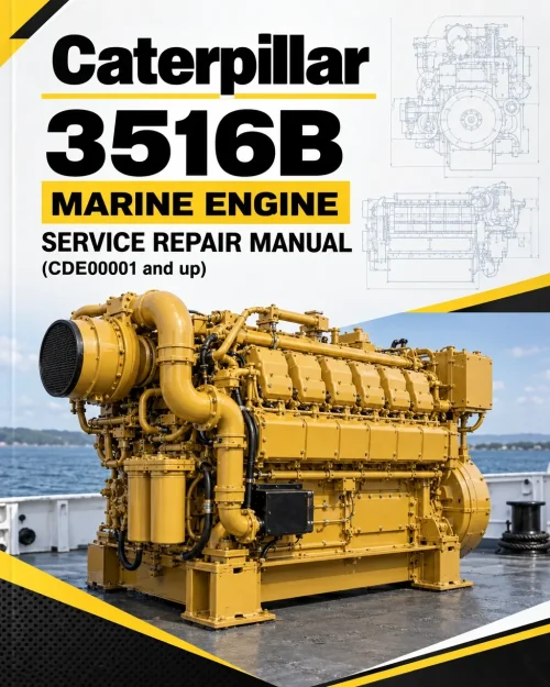 Caterpillar CAT 3516B Marine Engine Service Repair Manual (CDE00001 and up) Caterpillar CAT 3516B Marine Engine Service Repair Manual (CDE00001 and up)
