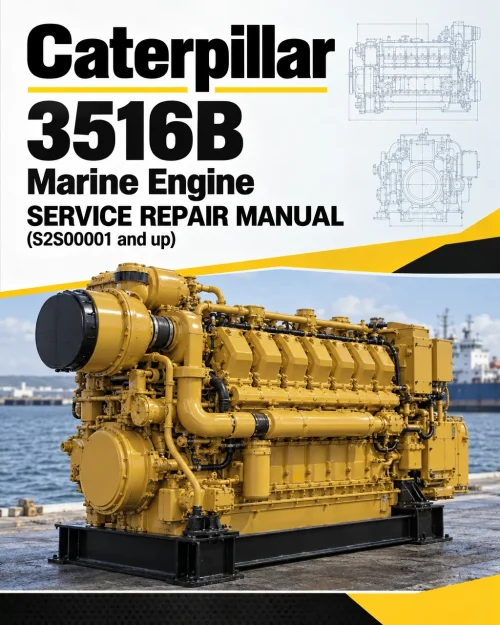 Caterpillar CAT 3516B Marine Engine Service Repair Manual (S2S00001 and up) Caterpillar CAT 3516B Marine Engine Service Repair Manual (S2S00001 and up)