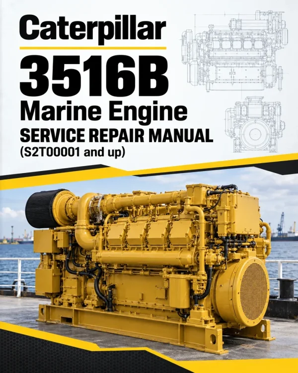 Caterpillar CAT 3516B Marine Engine Service Repair Manual (S2T00001 and up) Caterpillar CAT 3516B Marine Engine Service Repair Manual (S2T00001 and up)