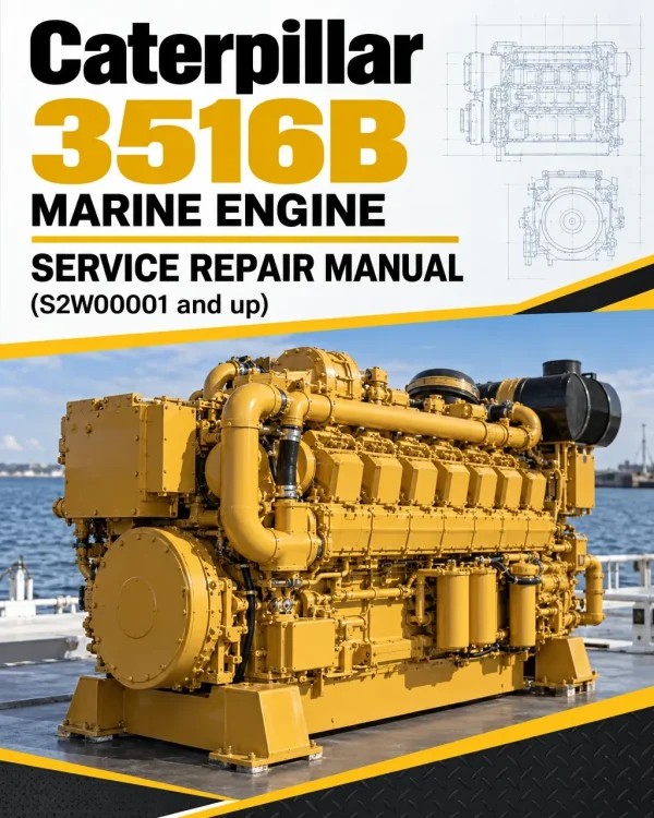Caterpillar CAT 3516B Marine Engine Service Repair Manual (S2W00001 and up) Caterpillar CAT 3516B Marine Engine Service Repair Manual (S2W00001 and up)