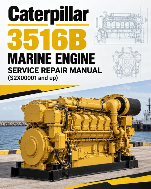 Caterpillar CAT 3516B Marine Engine Service Repair Manual (S2X00001 and up) Caterpillar CAT 3516B Marine Engine Service Repair Manual (S2X00001 and up)