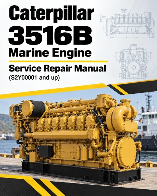 Caterpillar CAT 3516B Marine Engine Service Repair Manual (S2Y00001 and up) Caterpillar CAT 3516B Marine Engine Service Repair Manual (S2Y00001 and up)