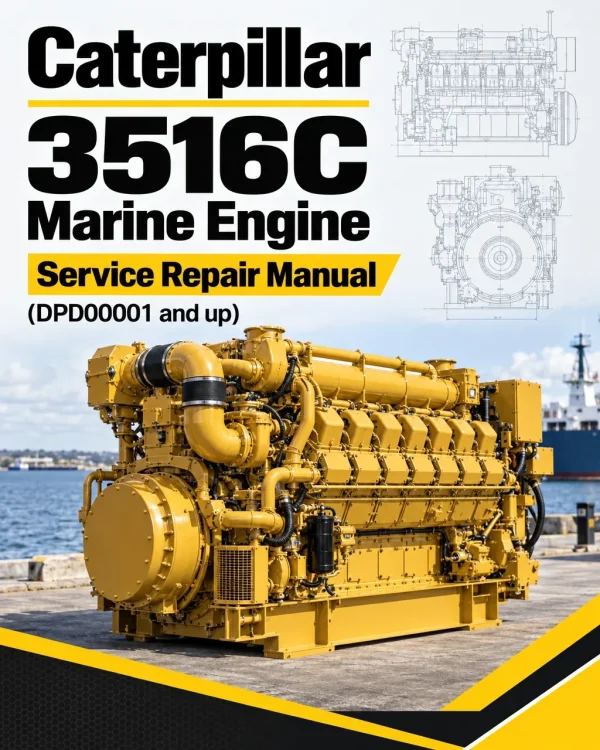 Caterpillar CAT 3516C Marine Engine Service Repair Manual (DPD00001 and up) Caterpillar CAT 3516C Marine Engine Service Repair Manual (DPD00001 and up)