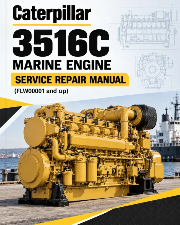 Caterpillar CAT 3516C Marine Engine Service Repair Manual (FLW00001 and up) Caterpillar CAT 3516C Marine Engine Service Repair Manual (FLW00001 and up)