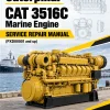 Caterpillar CAT 3516C Marine Engine Service Repair Manual (PXD00001 and up) Caterpillar CAT 3516C Marine Engine Service Repair Manual (PXD00001 and up)