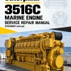 Caterpillar CAT 3516C Marine Engine Service Repair Manual (PXZ00001 and up) Caterpillar CAT 3516C Marine Engine Service Repair Manual (PXZ00001 and up)
