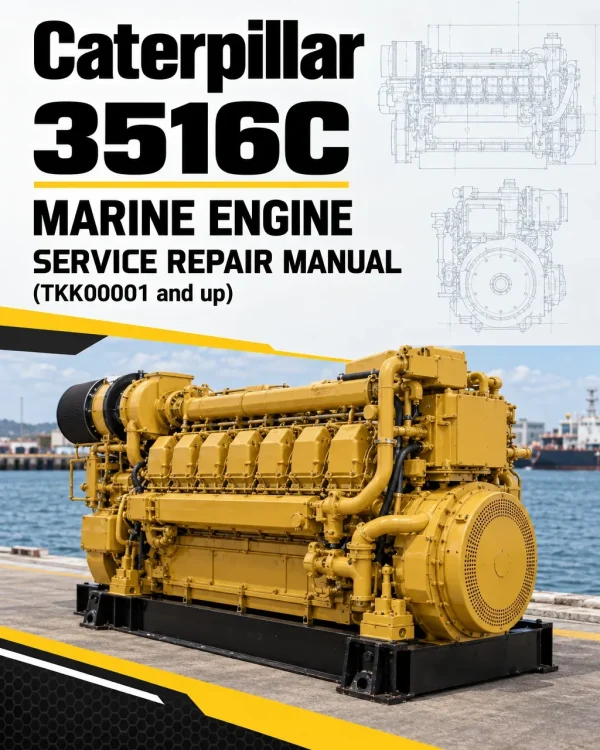 Caterpillar CAT 3516C Marine Engine Service Repair Manual (TKK00001 and up) Caterpillar CAT 3516C Marine Engine Service Repair Manual (TKK00001 and up)