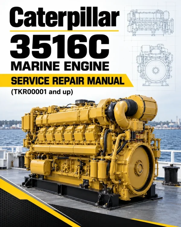 Caterpillar CAT 3516C Marine Engine Service Repair Manual (TKR00001 and up) Caterpillar CAT 3516C Marine Engine Service Repair Manual (TKR00001 and up)
