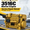 Caterpillar CAT 3516C Marine Engine Service Repair Manual (TKT00001 and up) Caterpillar CAT 3516C Marine Engine Service Repair Manual (TKT00001 and up)