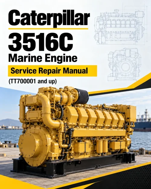 Caterpillar CAT 3516C Marine Engine Service Repair Manual (TT700001 and up) Caterpillar CAT 3516C Marine Engine Service Repair Manual (TT700001 and up)