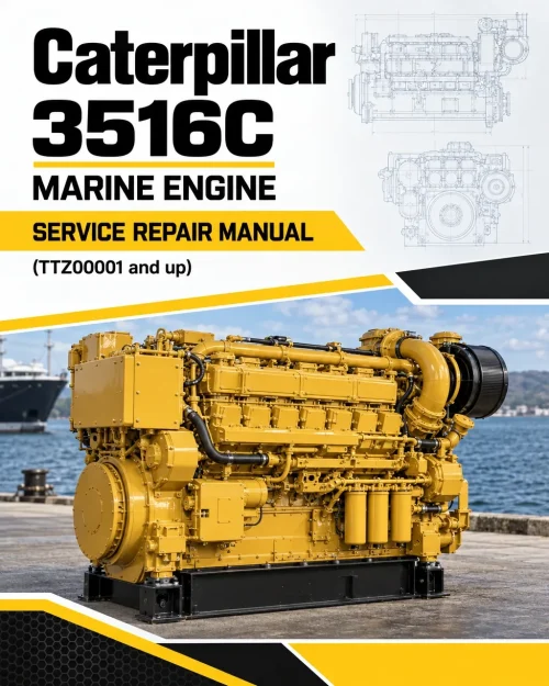 Caterpillar CAT 3516C Marine Engine Service Repair Manual (TTZ00001 and up) Caterpillar CAT 3516C Marine Engine Service Repair Manual (TTZ00001 and up)
