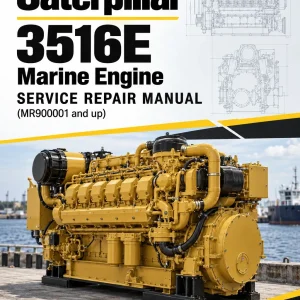 Caterpillar CAT 3516E Marine Engine Service Repair Manual (MR900001 and up) Caterpillar CAT 3516E Marine Engine Service Repair Manual (MR900001 and up)