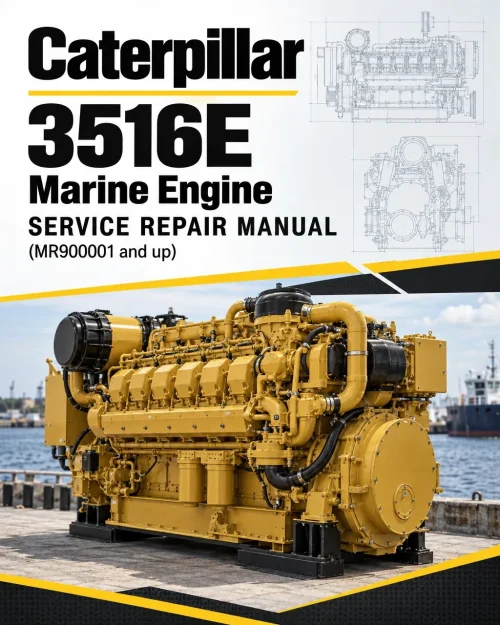 Caterpillar CAT 3516E Marine Engine Service Repair Manual (MR900001 and up) Caterpillar CAT 3516E Marine Engine Service Repair Manual (MR900001 and up)