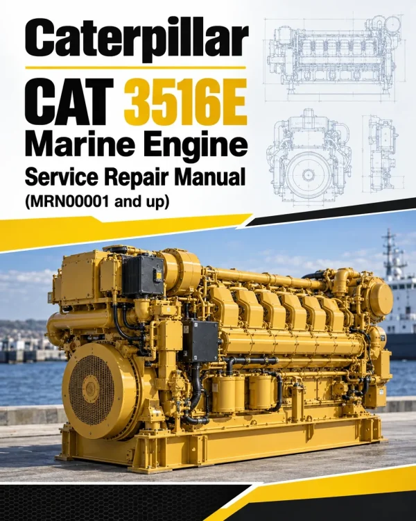 Caterpillar CAT 3516E Marine Engine Service Repair Manual (MRN00001 and up) Caterpillar CAT 3516E Marine Engine Service Repair Manual (MRN00001 and up)