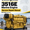 Caterpillar CAT 3516E Marine Engine Service Repair Manual (MRY00001 and up) Caterpillar CAT 3516E Marine Engine Service Repair Manual (MRY00001 and up)