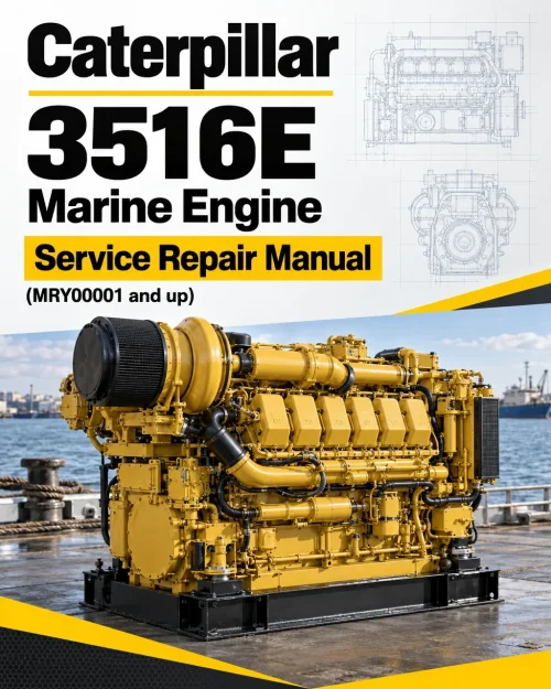 Caterpillar CAT 3516E Marine Engine Service Repair Manual (MRY00001 and up) Caterpillar CAT 3516E Marine Engine Service Repair Manual (MRY00001 and up)