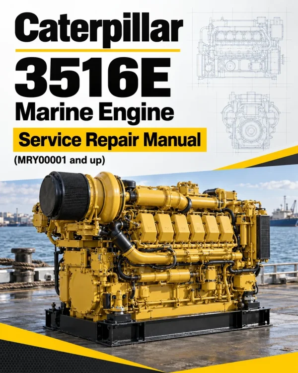 Caterpillar CAT 3516E Marine Engine Service Repair Manual (MRY00001 and up) Caterpillar CAT 3516E Marine Engine Service Repair Manual (MRY00001 and up)