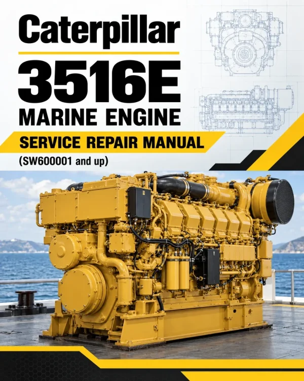Caterpillar CAT 3516E Marine Engine Service Repair Manual (SW600001 and up) Caterpillar CAT 3516E Marine Engine Service Repair Manual (SW600001 and up)