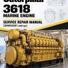 Caterpillar CAT 3618 Marine Engine Service Repair Manual (2MW00001 and up)