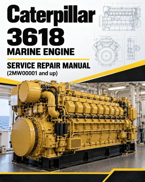 Caterpillar CAT 3618 Marine Engine Service Repair Manual (2MW00001 and up) Caterpillar CAT 3618 Marine Engine Service Repair Manual (2MW00001 and up)