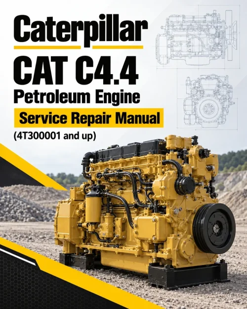 Caterpillar CAT C4.4 Petroleum Engine Service Repair Manual (4T300001 and up) Caterpillar CAT C4.4 Petroleum Engine Service Repair Manual (4T300001 and up)