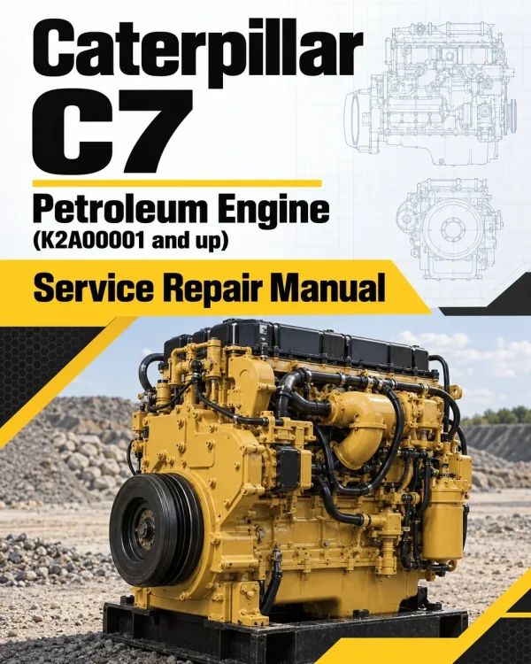 Caterpillar CAT C7 Petroleum Engine Service Repair Manual (K2A00001 and up) Caterpillar CAT C7 Petroleum Engine Service Repair Manual (K2A00001 and up)