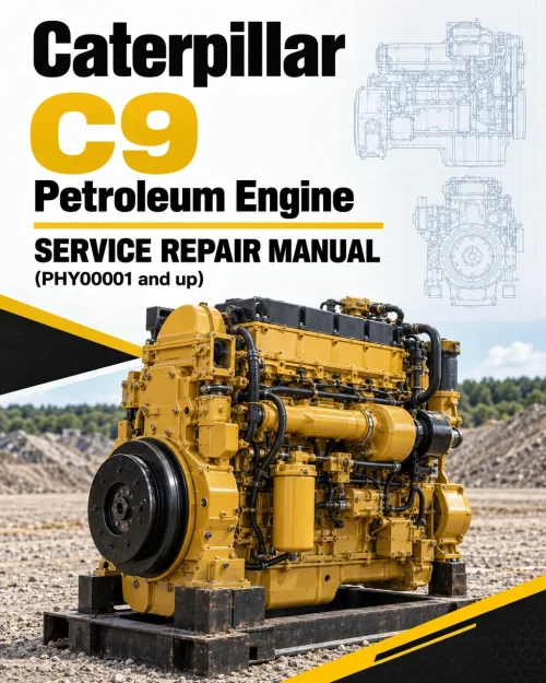Caterpillar CAT C9 Petroleum Engine Service Repair Manual (PHY00001 and up)